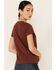 Image #5 - Bandit Brand Women's Rust Desert Dreamin Graphic Short Sleeve Tee, Rust Copper, hi-res