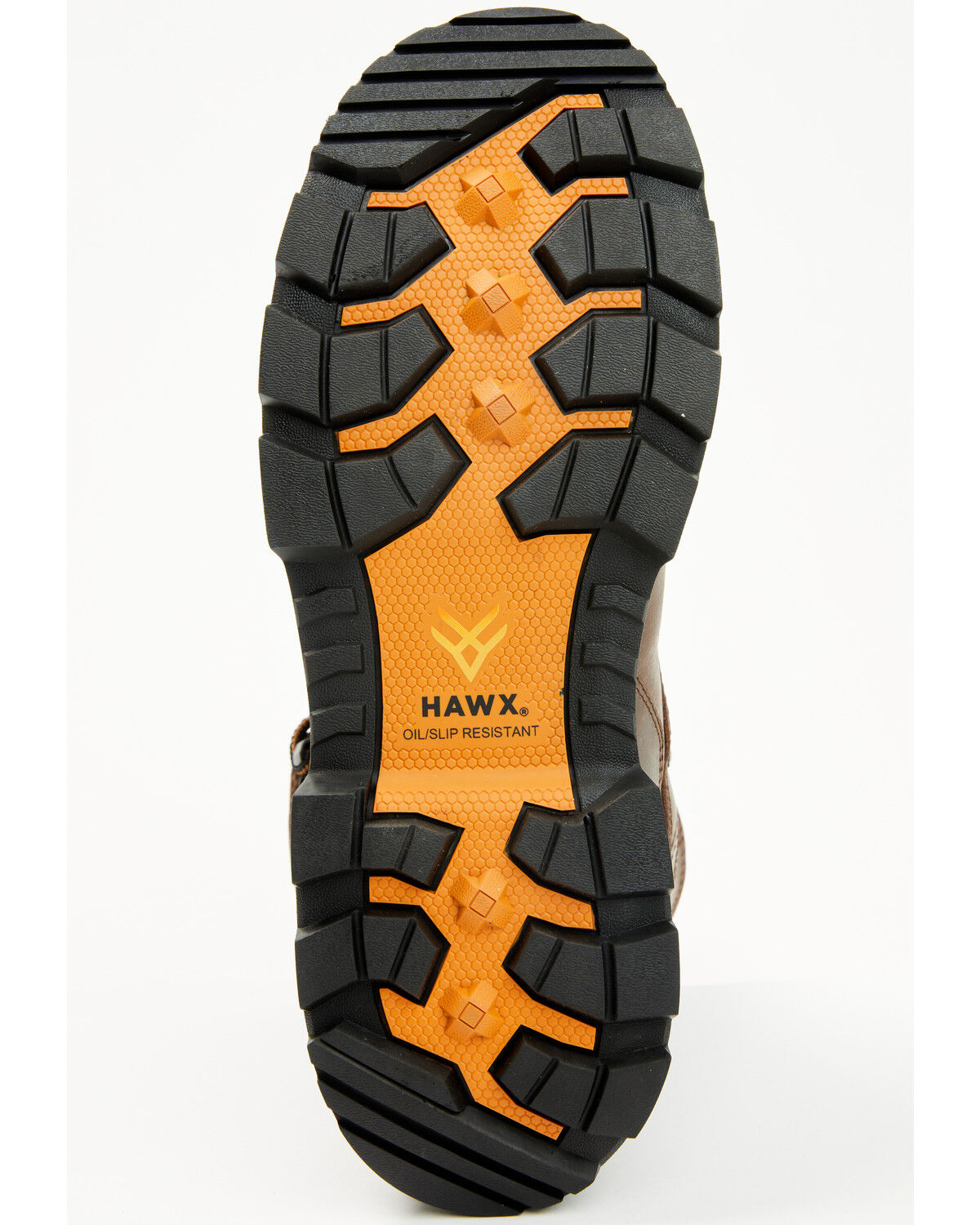 Image #7 - Hawx Men's Enforcer Pro Work Boots - Composite Toe, Brown, hi-res