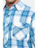 Image #4 - Resistol Men's Biscayne Large Plaid Short Sleeve Western Shirt, , hi-res