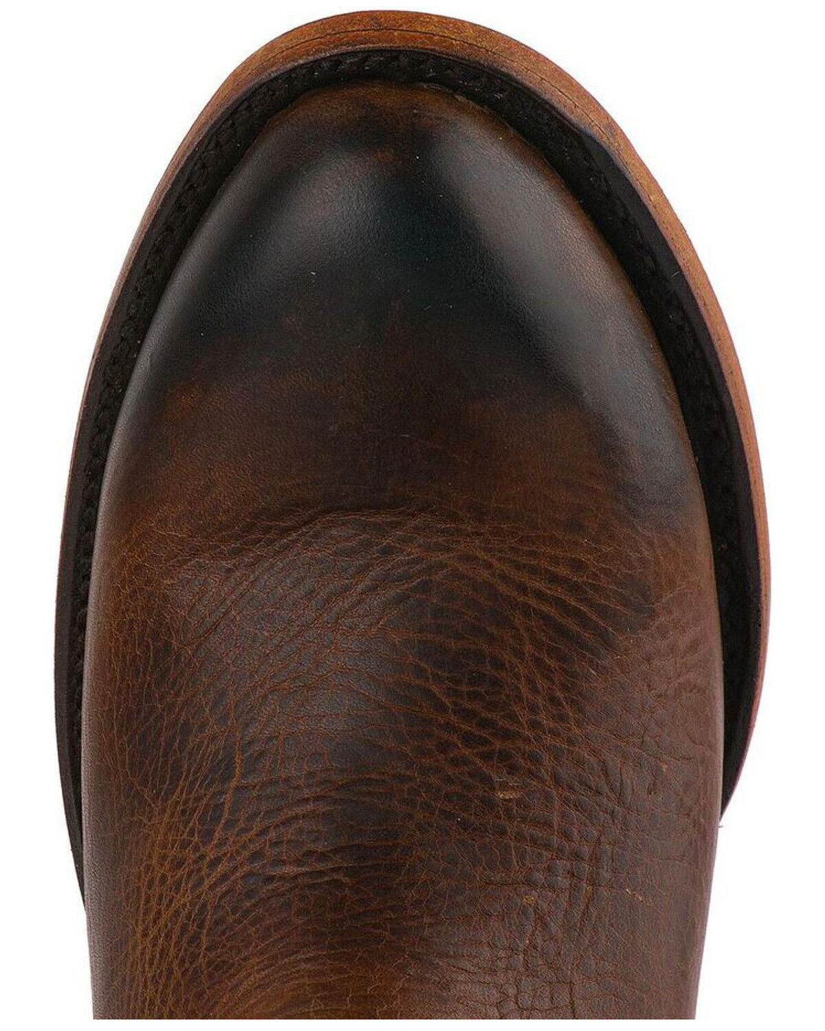 Image #7 - Lane Women's Plain Jane Booties - Round Toe, Cognac, hi-res