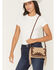 Image #1 - Idyllwind Women's Dorothy Suede Crossbody Bag, Khaki, hi-res