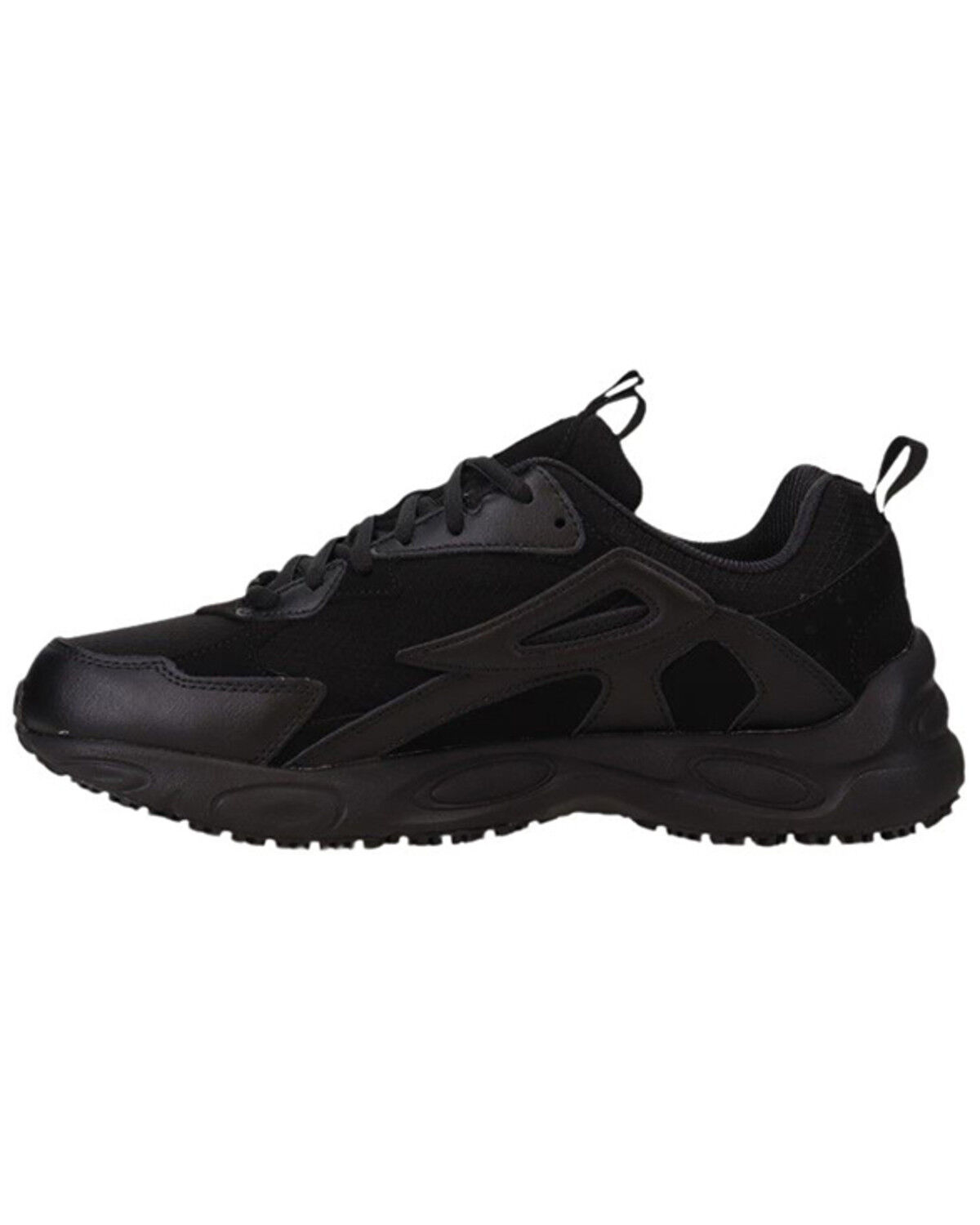 Image #2 - Fila Men's Memory Lateshift Slip Resistant Waterproof Work Shoes - Soft Toe, Black, hi-res