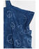 Free People Women's Organic Vegetable Dyed Printed Tote Bag, Blue, hi-res