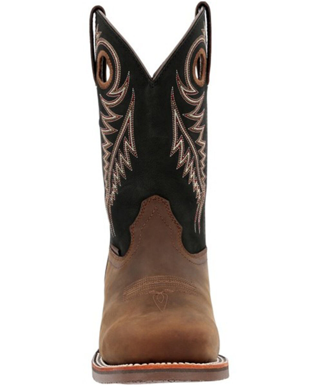 Image #4 - Georgia Boot Men's Carbo-Tec Elite Waterproof Pull On Safety Western Boots - Soft Toe, Brown, hi-res