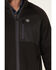 Image #3 - Ariat Men's Bluff Jersey Softshell Zip-Front Jacket, Black, hi-res