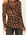 Image #3 - Free People Women's Something Extra Leopard Print Long Sleeve Tunic Top, Brown, hi-res