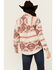 Image #4 - Rock & Roll Denim Women's Southwestern Print Jacket, Cream, hi-res