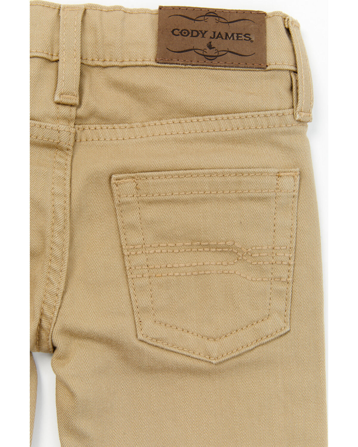 Image #4 - Cody James Toddler Boys' Dalton Slim Straight Jeans, Tan, hi-res