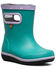 Image #1 - Bogs Boys' Skipper II Solid Rainboots, Teal, hi-res