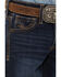 Cody James Youth Boys' Morgan Medium Wash Mid Rise Stretch Relaxed Bootcut Jeans, Blue, hi-res
