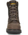 Image #3 - Carolina Men's 8" Shotcrete Lace-Up Work Boot - Soft Toe , Brown, hi-res