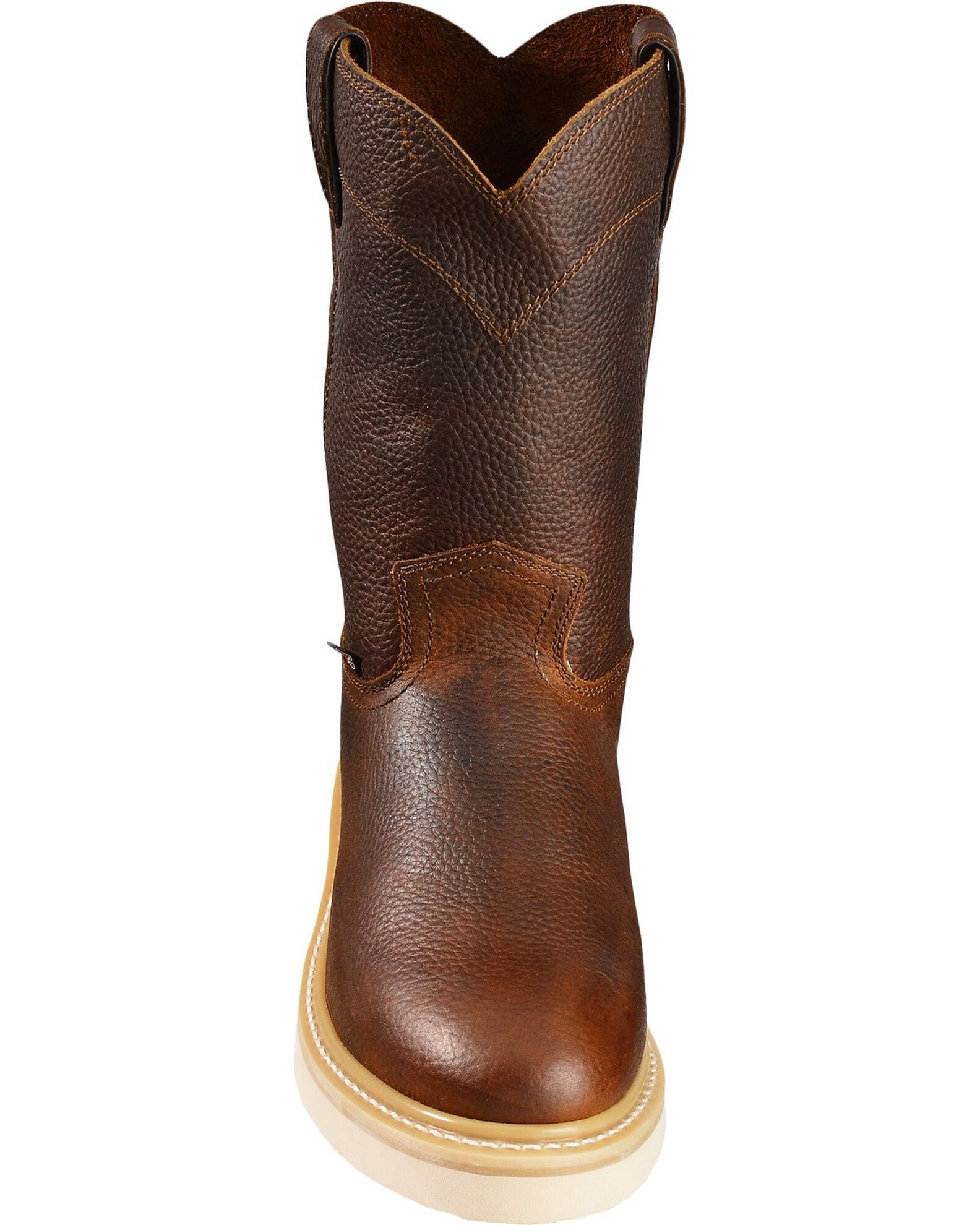 Justin Men s Axe Electrical Hazard Light Duty Pull On Work Boots Soft Toe Sheplers
