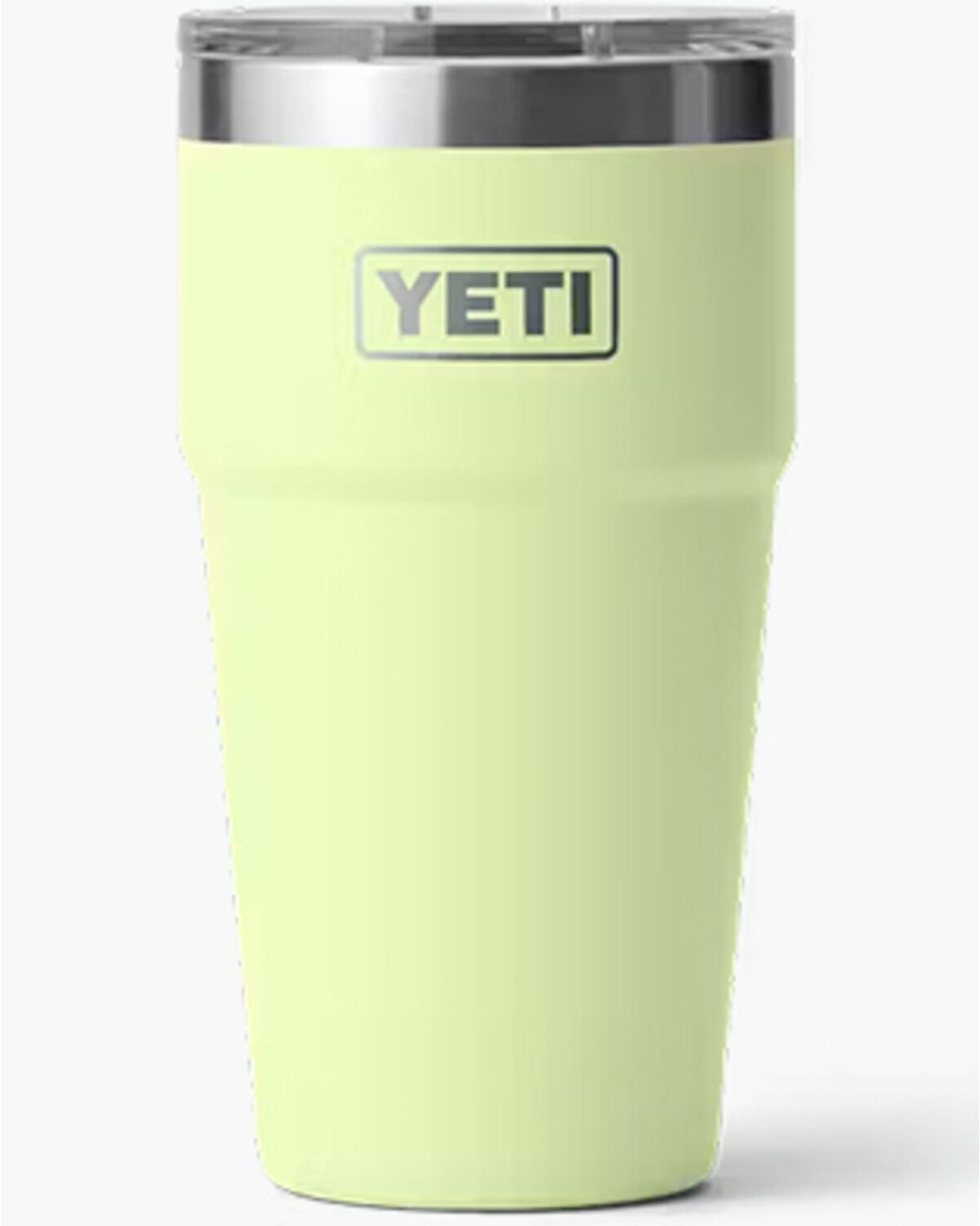 YETI Rambler&reg; 20oz Stackable Cup with MagSlider&trade; Lid, Light Yellow, hi-res