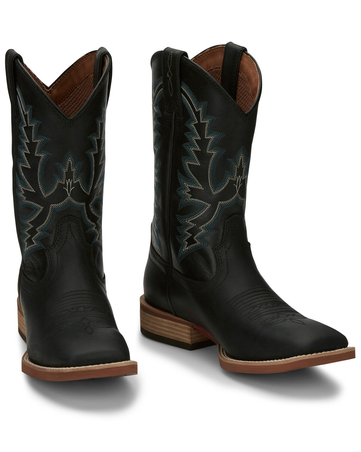 Justin Men's Tallyman Black Western 