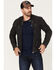 Image #1 - Mauritius Leather Men's Biker Jacket, Grey, hi-res