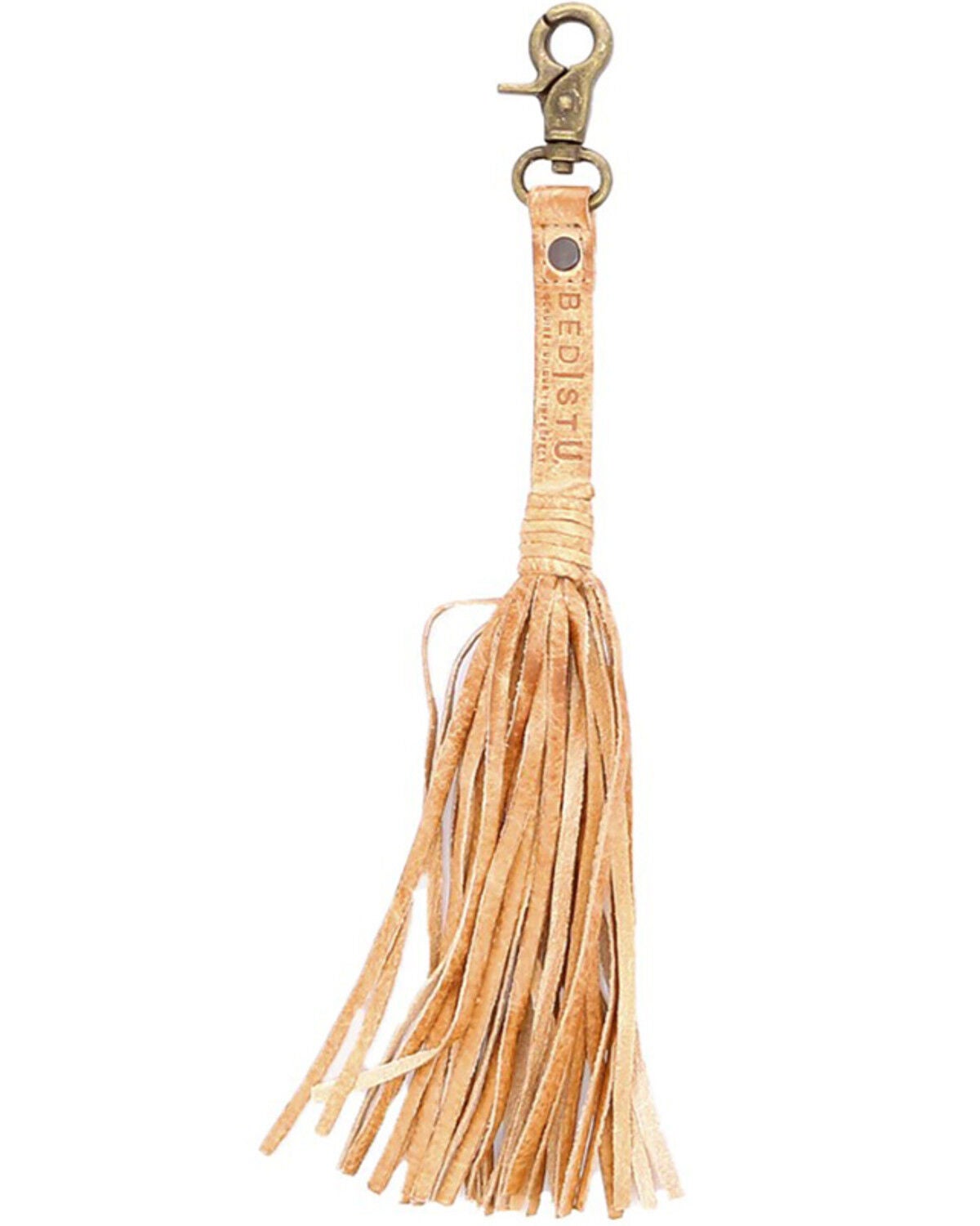 Image #1 - Bed Stu Tassel Clip, Tan, hi-res