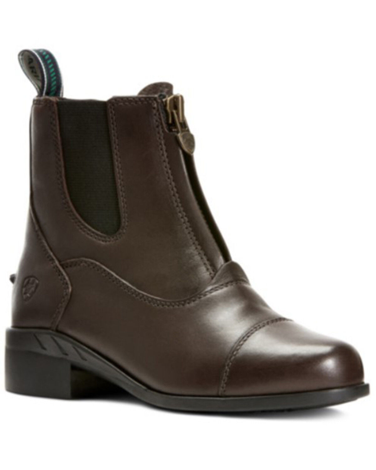 Image #1 - Ariat Girls' Devon IV Paddock Riding Boots - Round Toe, Lt Brown, hi-res