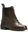 Image #1 - Ariat Girls' Devon IV Paddock Riding Boots - Round Toe, Lt Brown, hi-res