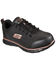 Image #1 - Skechers Women's Sure Track Lightweight Chiton Work Shoes - Alloy Toe, Black, hi-res