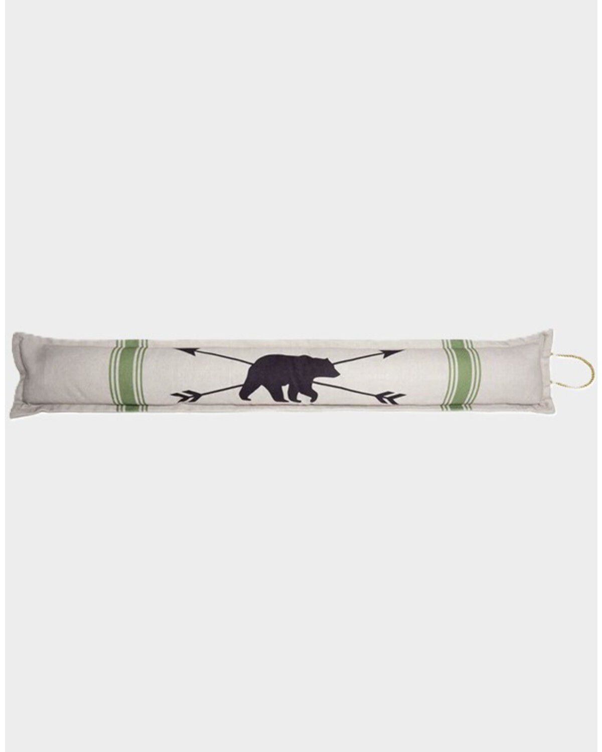 Image #1 - Carstens Home Bears and Arrows Door Draft Stopper, Green, hi-res