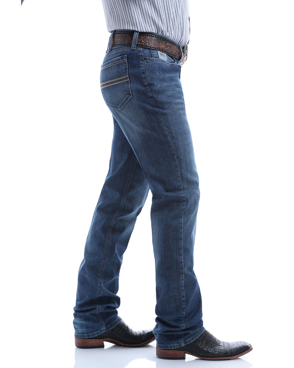 cinch silver label indigo