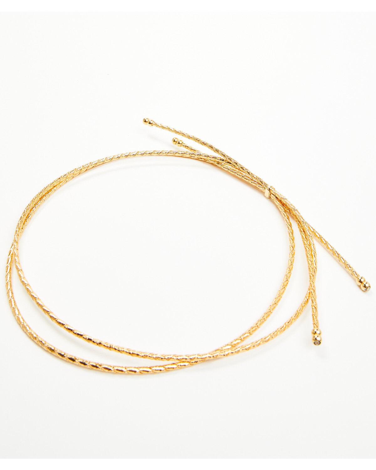 Image #3 - Austin Accent Corded Hat Band, Gold, hi-res