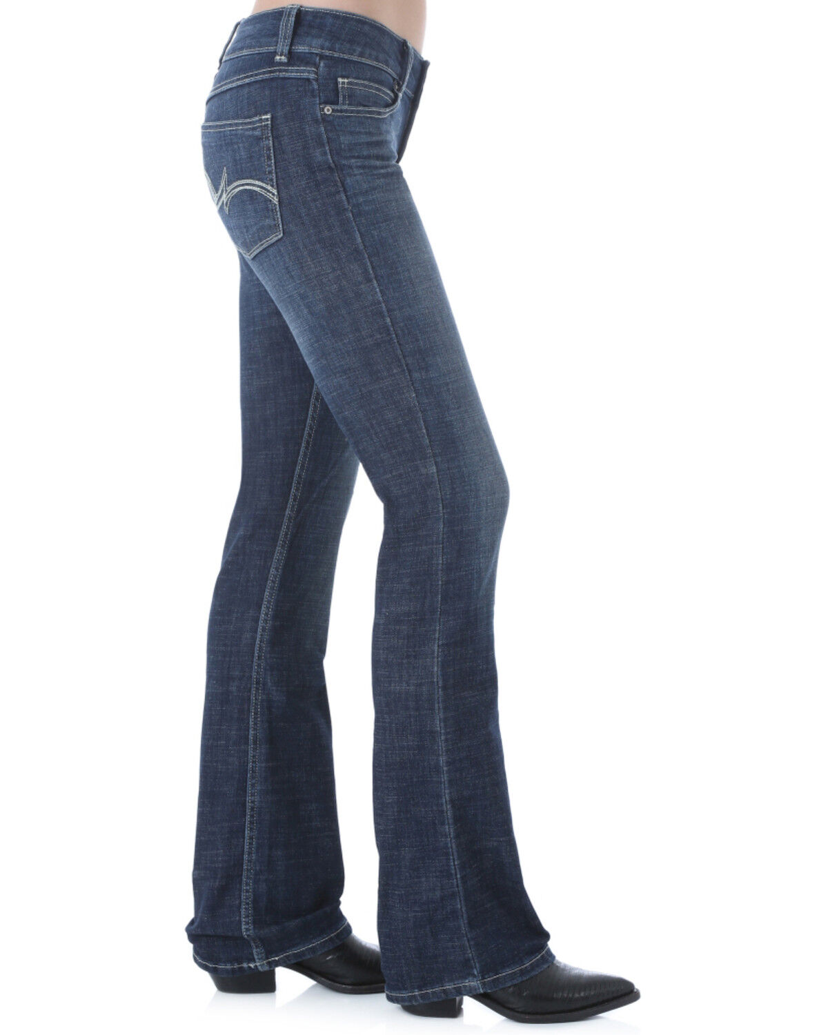 womens wrangler boot cut jeans