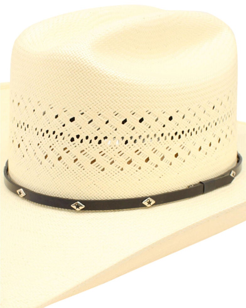 Ariat 20X Cattleman Crease Double S Straw Cowboy Hat Sheplers