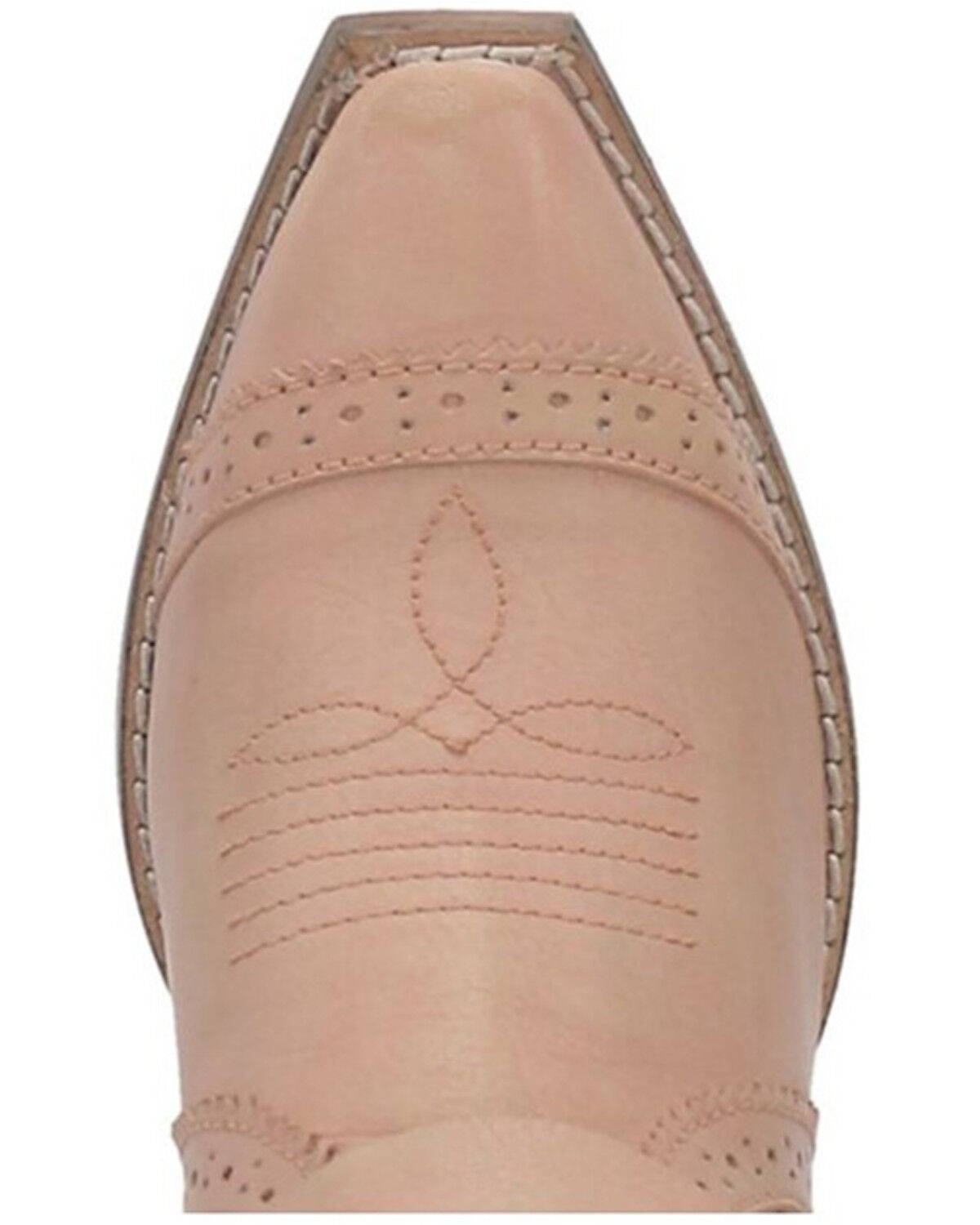 Image #6 - Dingo Women's Gummy Bear Harness Western Fashion Booties - Snip Toe, Natural, hi-res