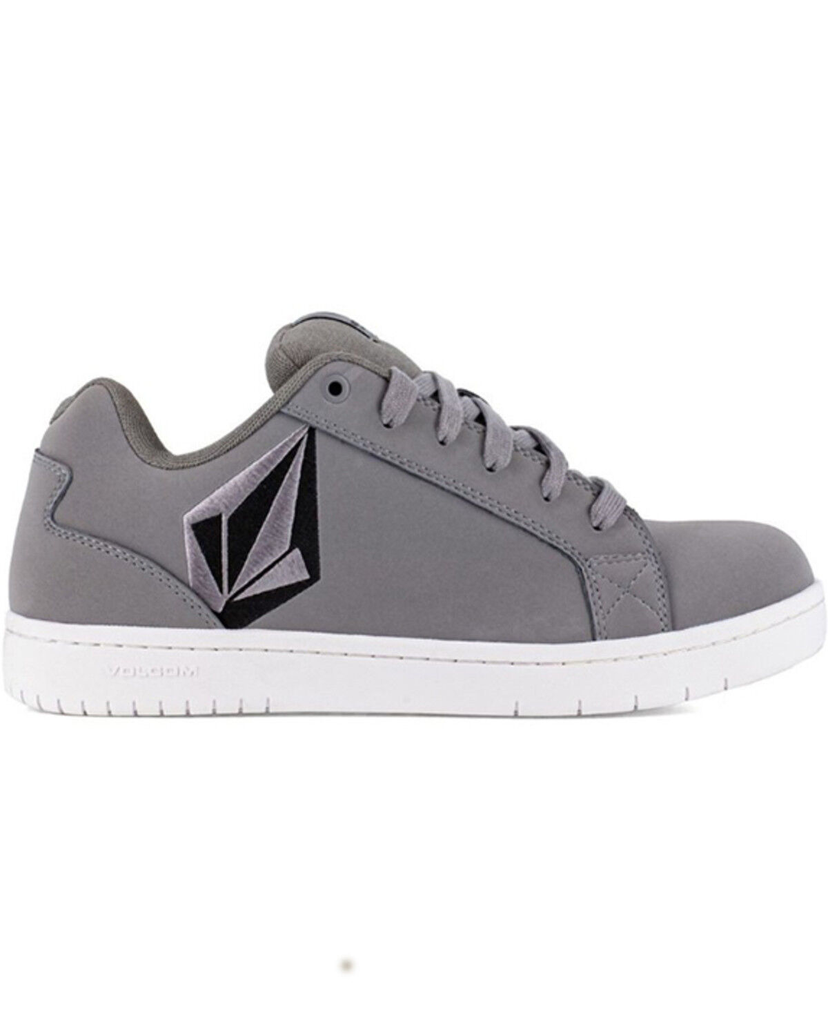 Image #2 - Volcom Men's Skate Inspired Work Shoes - Composite Toe, Grey, hi-res