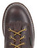Georgia Boot Men's Low Heel Waterproof Logger Work Boots - Steel Toe, Chocolate, hi-res
