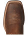 Image #4 - Ariat Women's Distressed Round Up Orgullo Mexicano Performance Western Boot - Broad Square Toe, Brown, hi-res