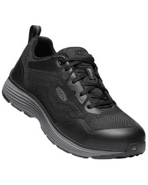 Image #1 - Keen Men's Sparta II Work Shoes - Aluminum Toe, Grey, hi-res