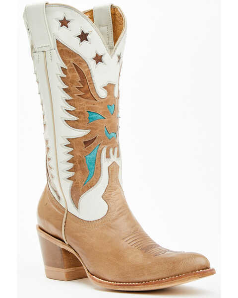 Image #1 - Idyllwind Women's Viceroy Pebble Western Boots - Pointed Toe, Tan, hi-res