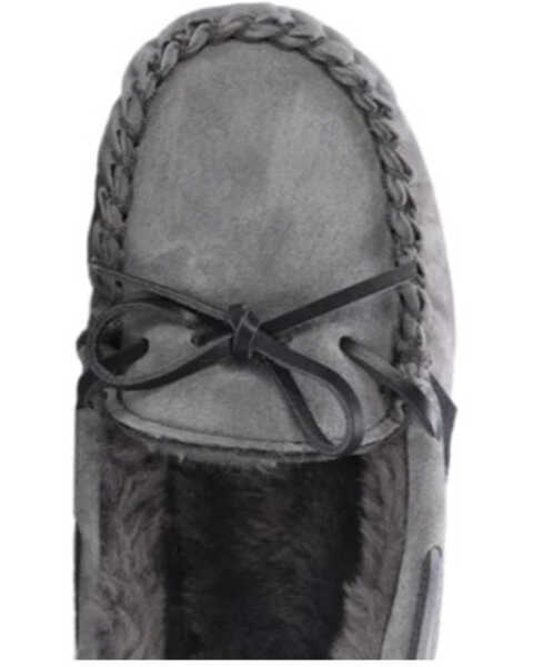 Image #6 - Lamo Footwear Women's Hannah Moccasins , Charcoal, hi-res