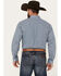 Cinch Men's Mini Medallion Print Long Sleeve Button-Down Western Shirt , Blue, hi-res