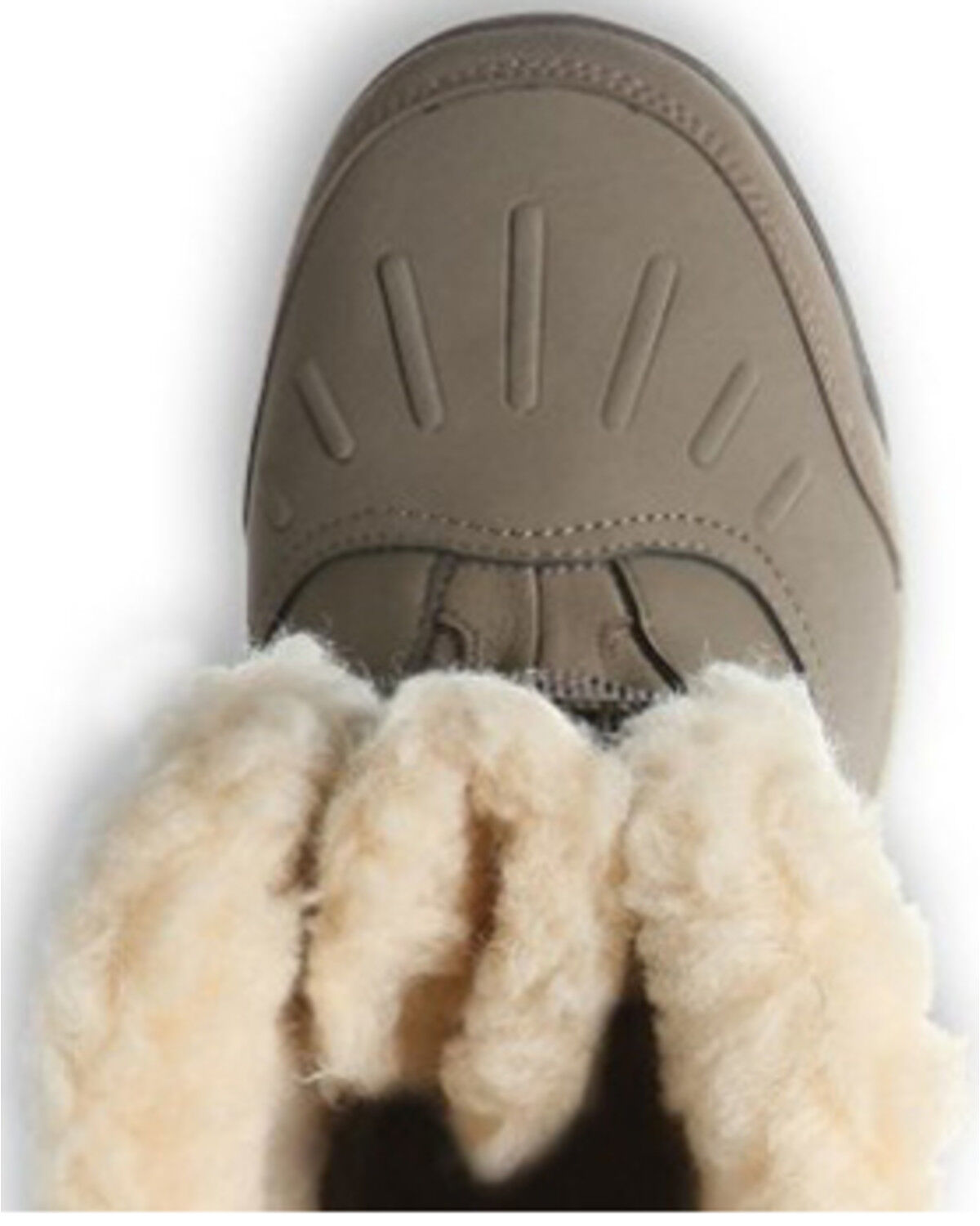 Image #5 - Bearpaw Women's Desdemona 10" Waterproof Lace-Up Boots - Round Toe, Beige, hi-res