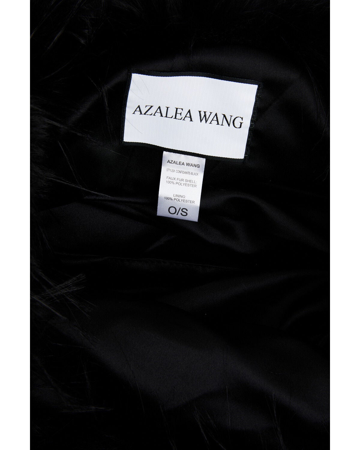Image #3 - Azalea Wang Women's Confidante Faux Fur Bag, Black, hi-res