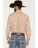 Image #4 - Ariat Men's Boot Barn Exclusive Fynn Paisley Print Long Sleeve Button-Down Western Shirt, Cognac, hi-res