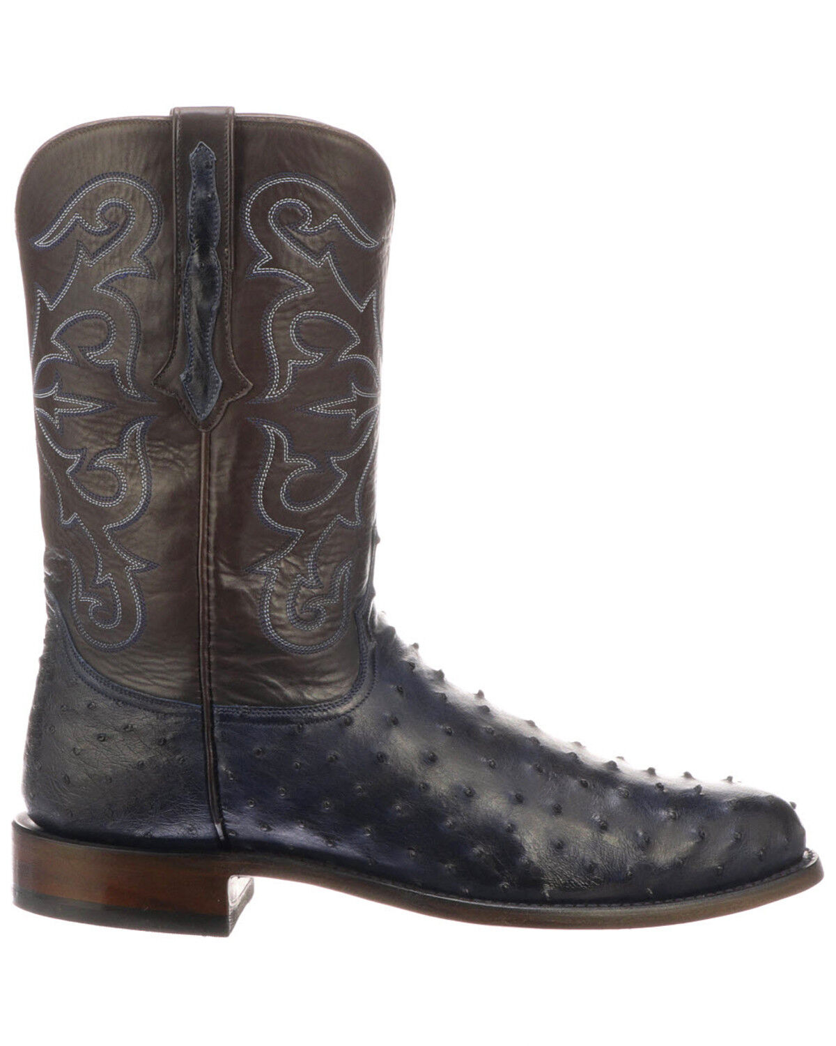 Image #2 - Lucchese Men's Hudson Exotic Western Boots - Round Toe, , hi-res