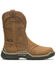 Wolverine Men's 10" Raider Durashocks® Western CarbonMax™ Wellington Waterproof Work Boots - Composite Toe, Brown, hi-res