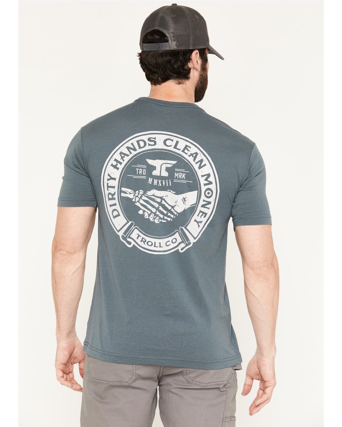 Troll Co Men's Haggler Short Sleeve Graphic Work T-Shirt - Big, Steel, hi-res