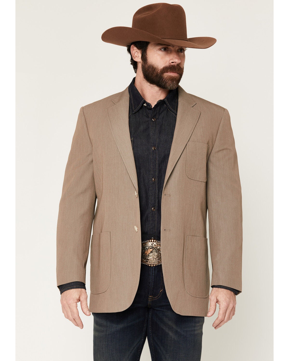Image #1 - Cody James Men's The Big Huntsville Sportcoat, Tan, hi-res