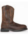 Cody James Men's Western Work Boots - Composite Toe, Brown, hi-res