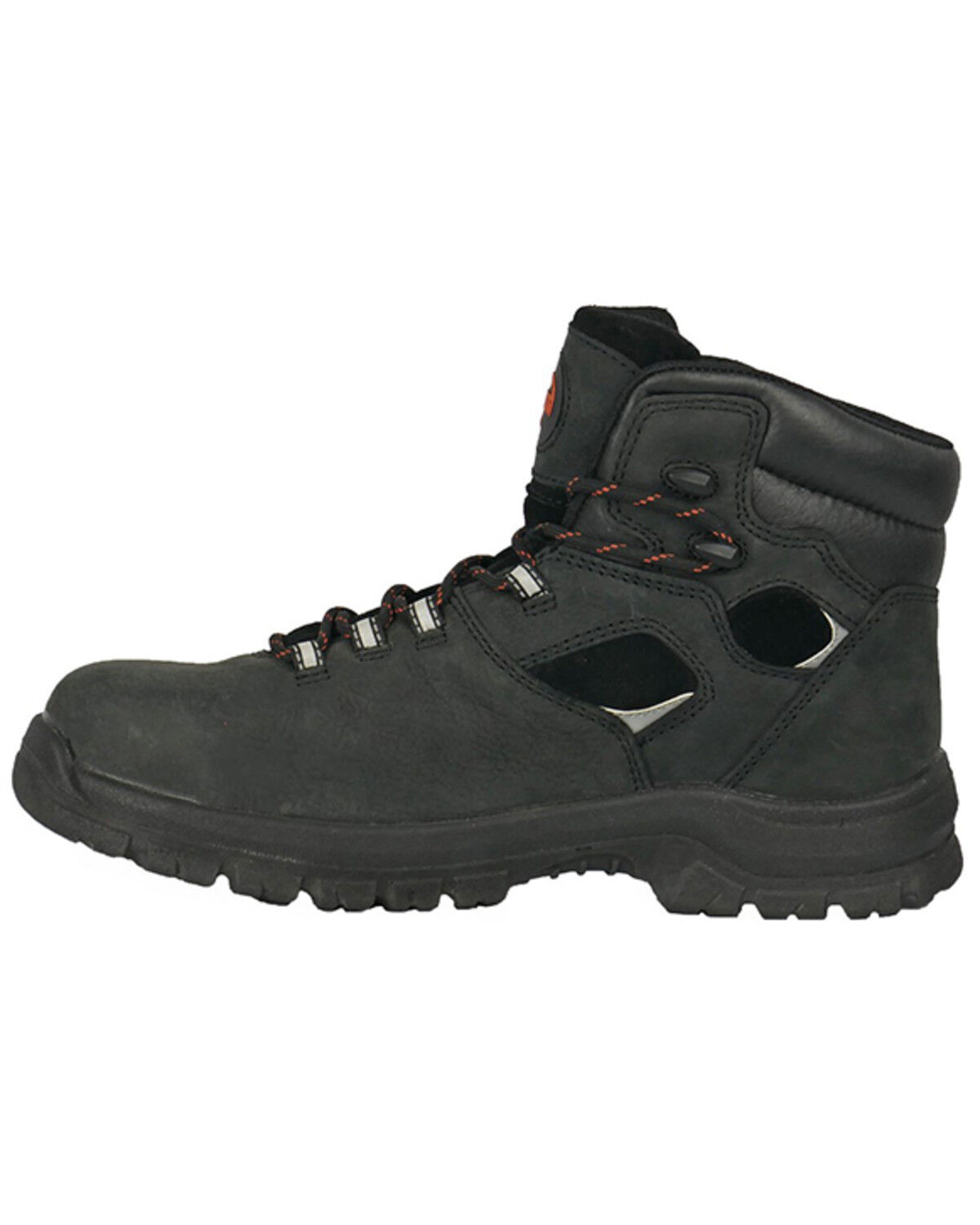 Image #3 - Hoss Men's Lorne 6" Lace-Up Work Boots - Composite Toe, Black, hi-res