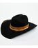 Image #1 - Idyllwind Women's Terranova Felt Cowboy Hat, Black, hi-res