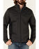 Image #3 - Cinch Men's Black Logo Lightweight Fleece Zip-Front Texture Bonded Jacket - Big, , hi-res