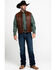 Image #6 - Scully Leatherwear Men's Quilted Leather Vest , , hi-res