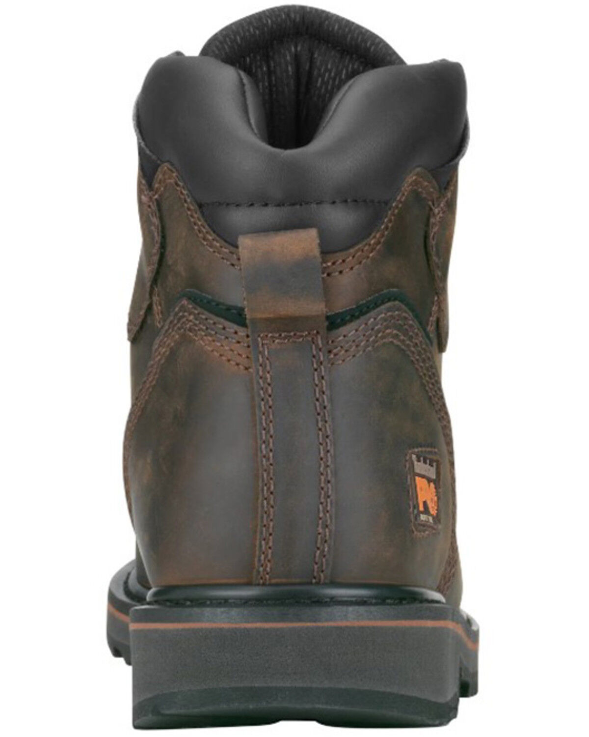 Image #3 - Timberland PRO Men's 6" Pit Boss Work Boots - Soft Toe, Brown, hi-res