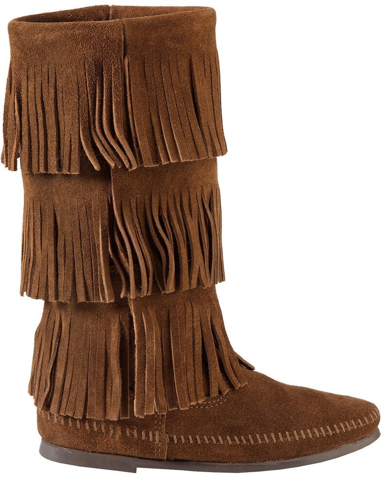 minnetonka long boots